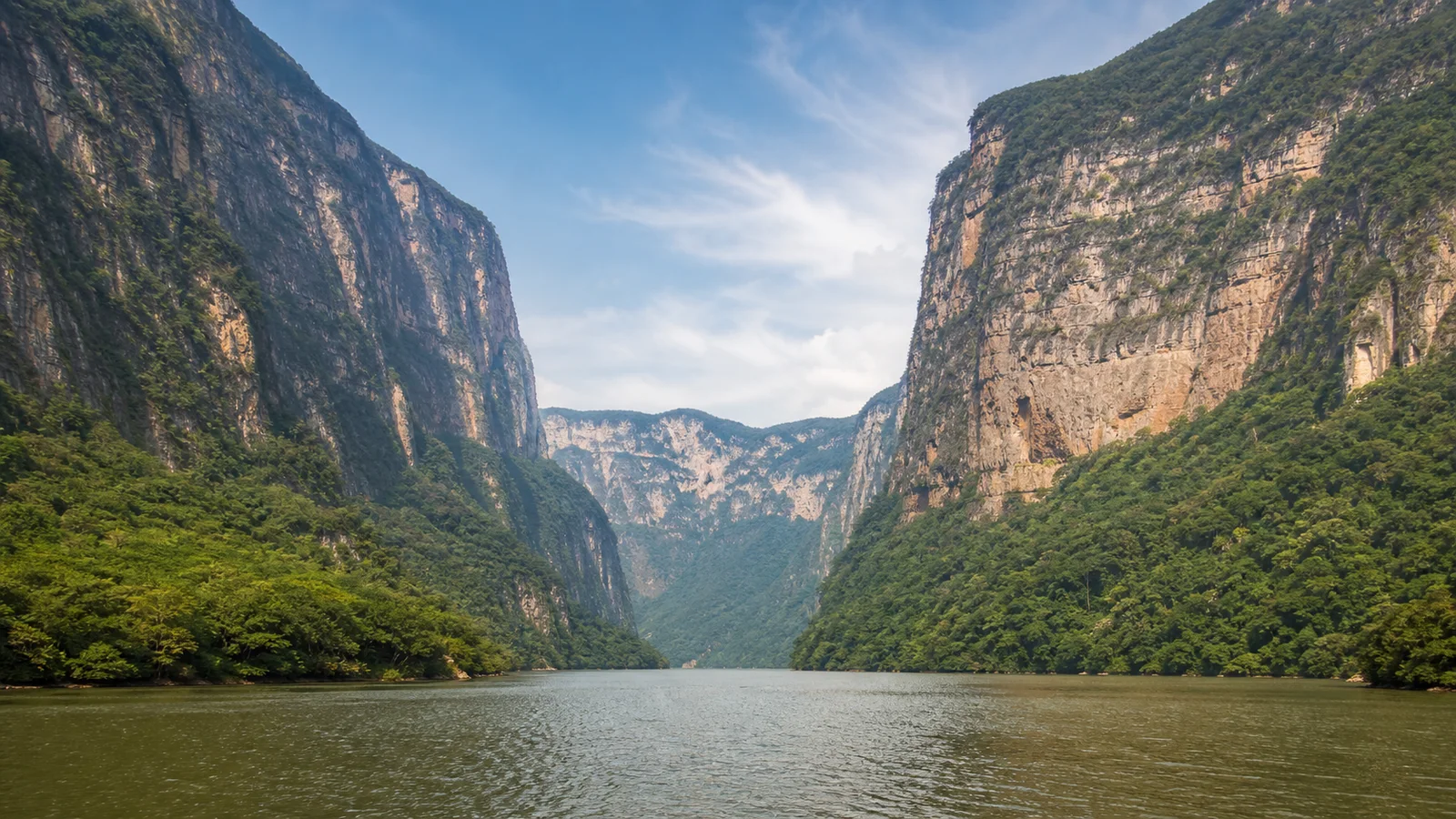 Sumidero Canyon near Tuxtla Gutiérrez